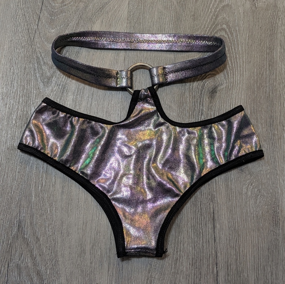 Dark Iredescient Techno Bottoms